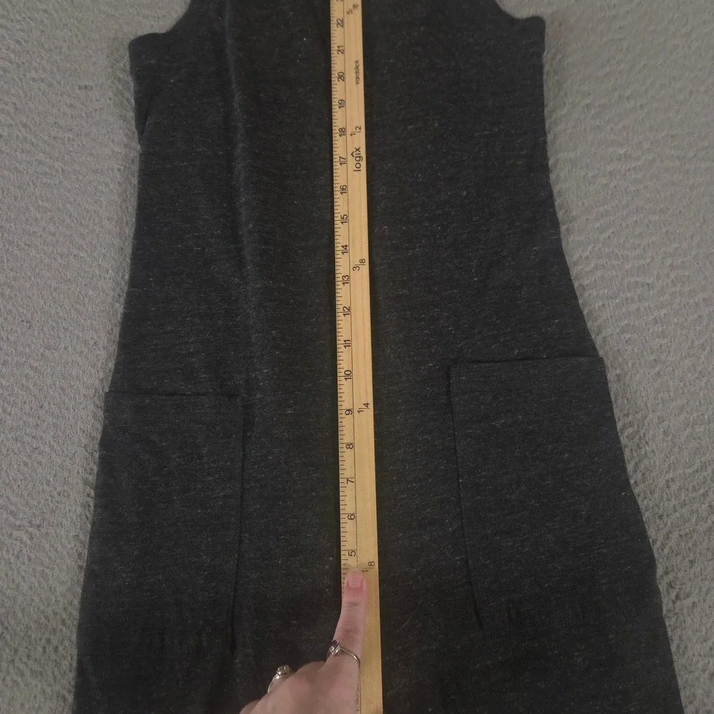 Nike Jumpsuit Womens XS Charcoal Heathered Tapered Leg Sleeveless Sportswear